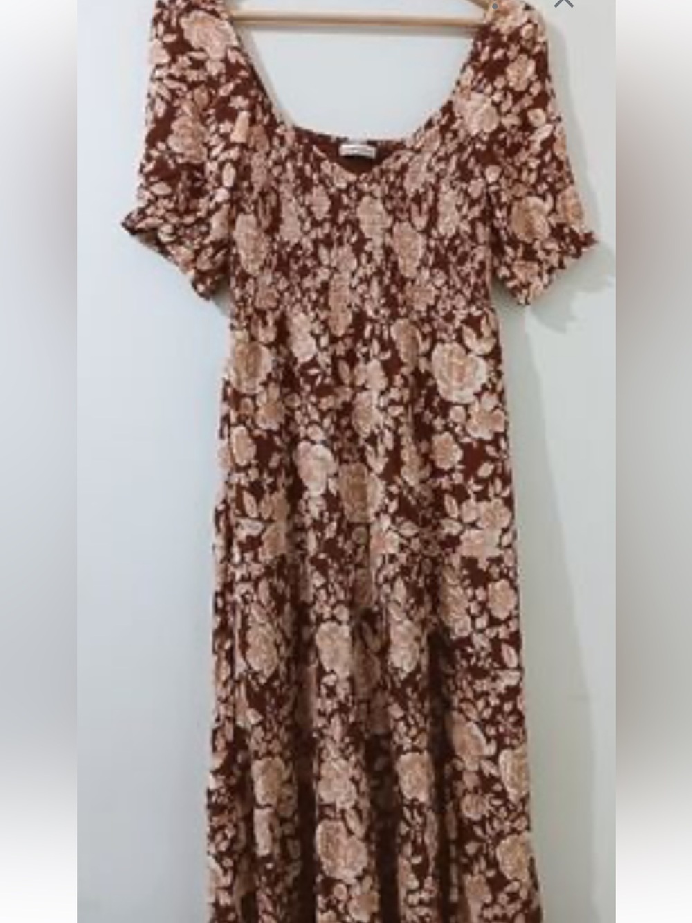 Abercrombie & Fitch | Fall Floral Maxi Dress | Size: MT (Medium Tall) Like New! - Picture 8 of 14